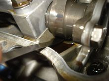 under the valves