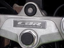 Final result after applying new "CBR Inline Four" Badge. She looks almost as good as new!