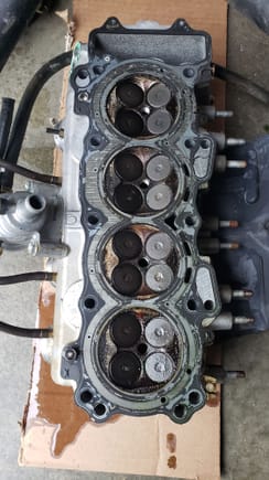 cylinder head removed