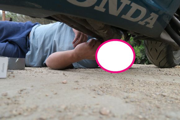 fixing the exhaut pipes once again