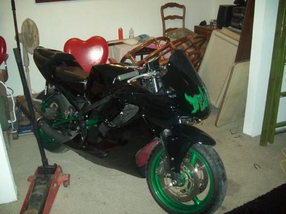 just back from the painter