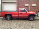 Garage - Red Chevy Truck...