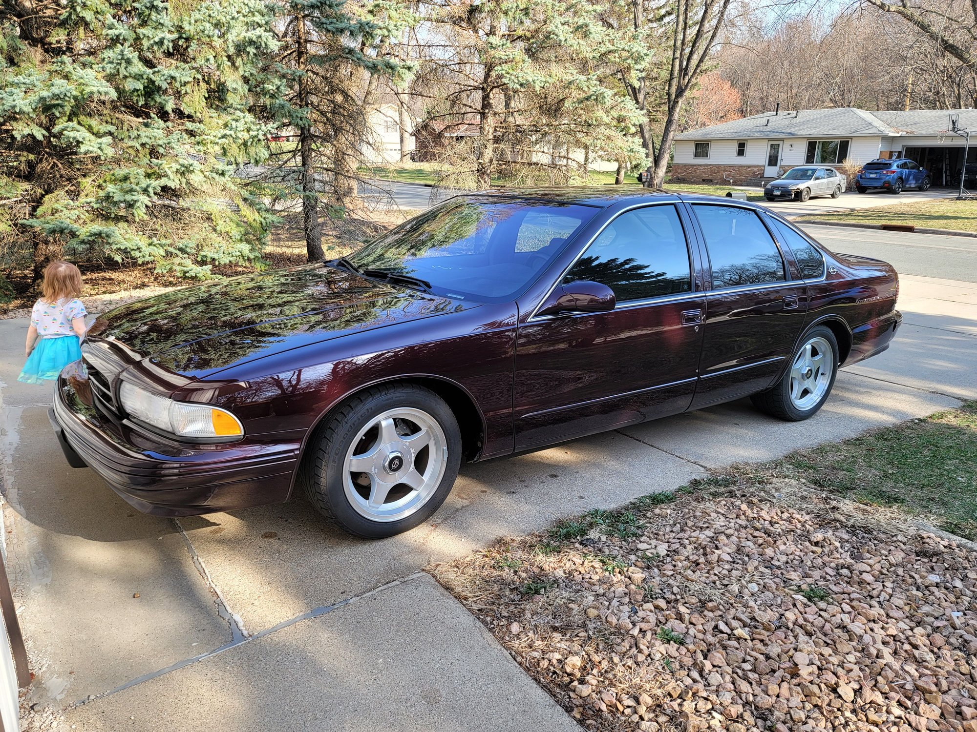 1996 Chevrolet Impala - 1996 Chevrolet Impala SS - Used - VIN 1G1BL52P7TR150610 - 8 cyl - 2WD - Automatic - Sedan - Red - Nashwauk, MN 55769, United States