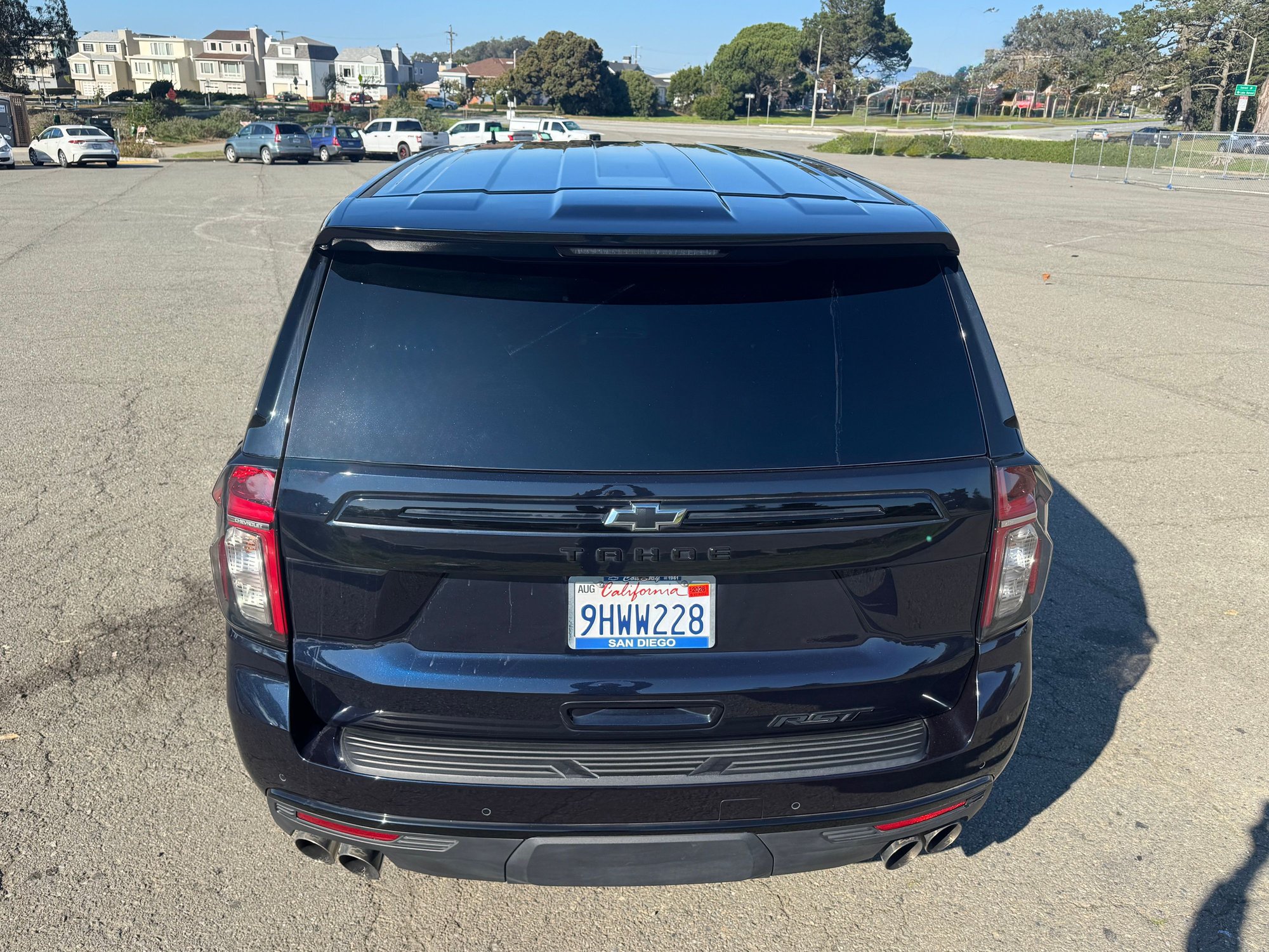 2023 Chevrolet Tahoe - 2023 Chevrolet Tahoe RST - Used - VIN 1GNSKRKL3PR466890 - 18,500 Miles - 8 cyl - 4WD - Automatic - SUV - Blue - San Francisco, CA 94127, United States