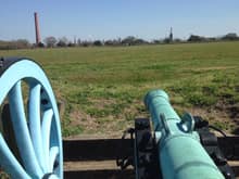 At the Battle of New Orleans field in Chalmette, March '16.