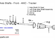 Differential tube bearing