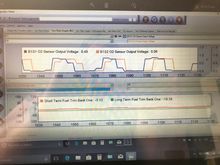 Updated my software for my scanner today and did the induces vacuum test. It didn’t change the fuel trims. But I did find out that the catalyst is toast and is more than likely partially clogged and causing too much back pressure on the engine. I suspect at this point that it’s causing incomplete combustion and not slowing enough fresh air into the cylinders and causing the rich running condition. So for now the project is on hold until I have the time and money to replace the catalyst. 