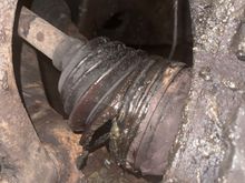 2005 Trailblazer CV Axle Boot Front Left