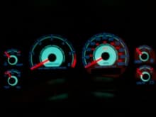 Glow gauges.