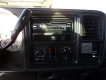 Sony CD radio install, Scoche adapter, Scoche GM Interface Adapter