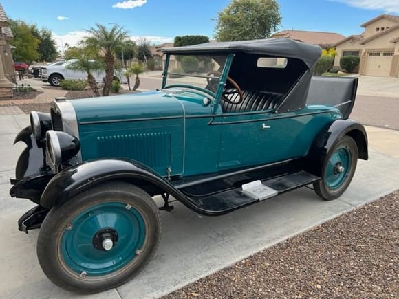 1928 Chevrolet National roadster. Just bought this one.
