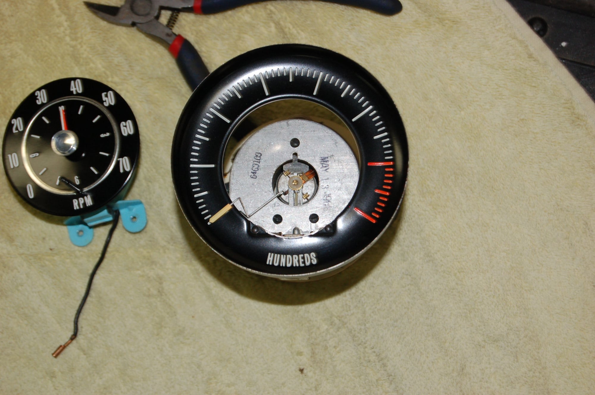 Tic/Toc Tach for 72 442 Install 