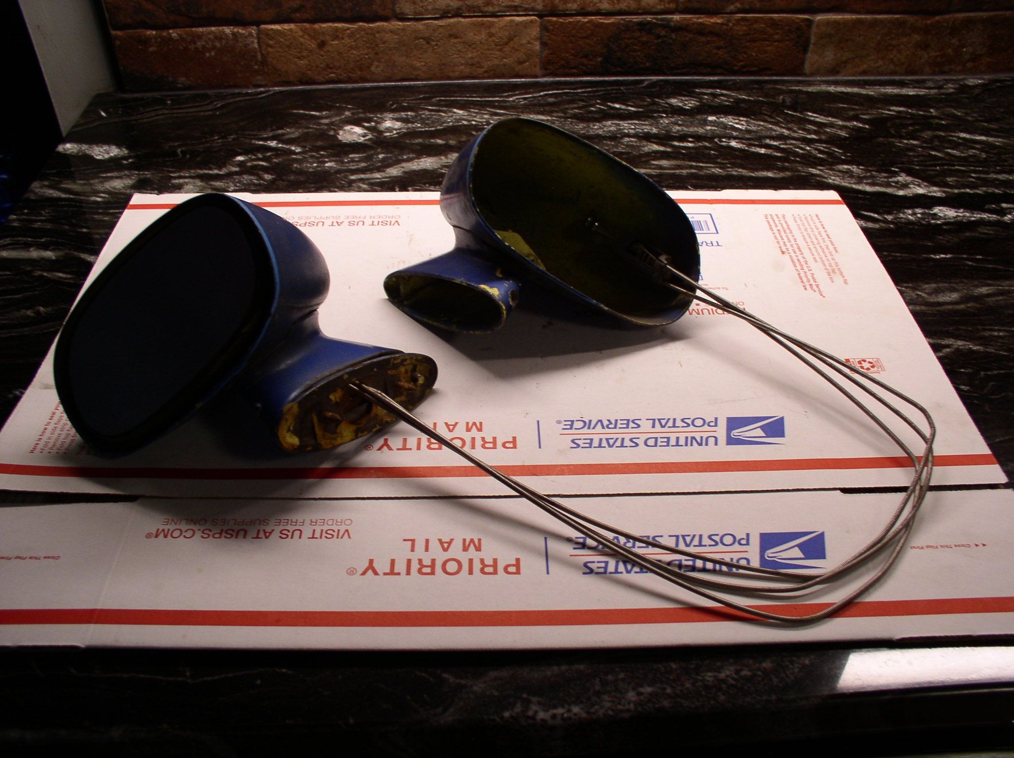 1971 1972 Sport Mirror 71 72 with pedestal