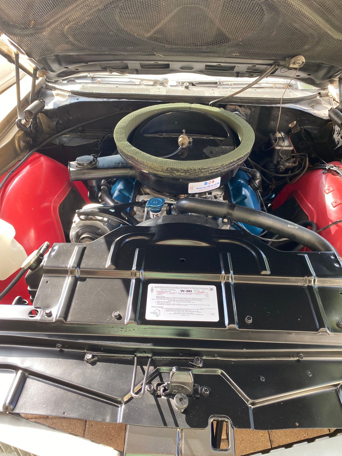 1970 W30 engine detailing done - ClassicOldsmobile.com