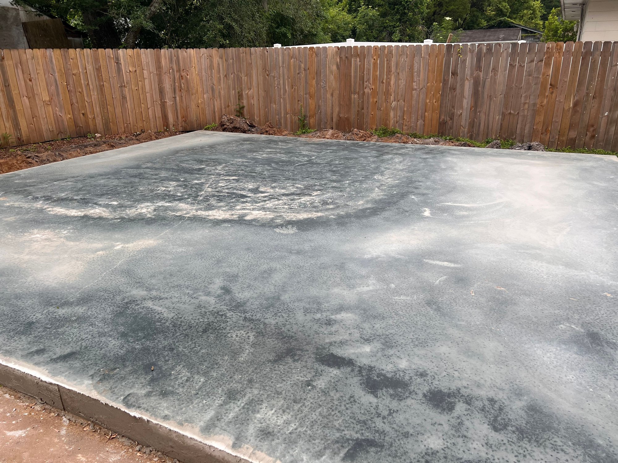 Any concrete guys here? Garage slab ?