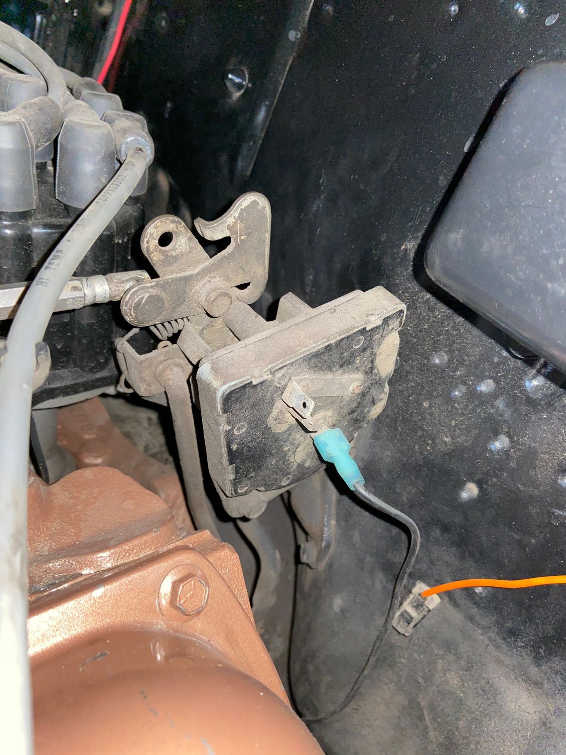 Kick down switch for '67 442