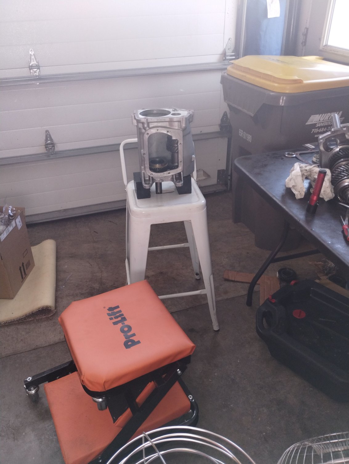 Finished the rebuild on my 4-speed transmission