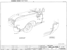 '66 Olds Big Car Fender and Bumper gap specifications