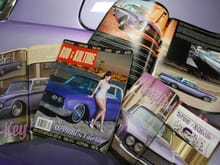 magazines which had a full feature on my '60 fairlane kustom...