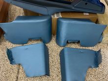 Rear armrests and top covers