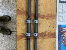 Finished steering links. Used Slip Plate on the links.