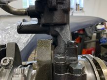 Original oil pump with much clearance 