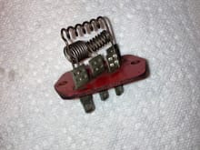 Removed resister 