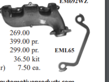 Found a pic of the bolt locks in Fusick catalog - the EML65 item