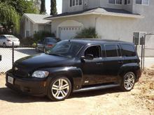 HHR. Lots of horses, good torque, comfortable and it corners like a go kart. Fun to drive. It goes from 45 mph to over 110 mph so fast the wife doesn't have time to scream slow down, grab for anything or stomp on the imaginary brake pedal on her side!