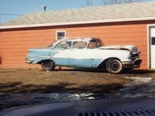 Car I pulled from a yard in Wis full of 1950's cars,cant find the yard now!