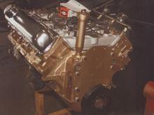 Rebuilt Olds 350 before install