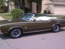 72 Cutlass Supreme Convertible as I bought it.