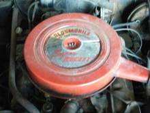 67 Delmont Donor Twin 330 V8 4 barrell with 2 cracked pistons