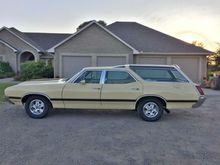 Finished paint; ready for upholstery shop