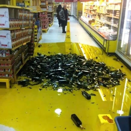 Clean up on aisle 3