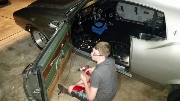 I use child labor to restore these cars.