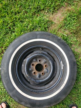 Pic of the rim on the tire