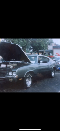 Purchased a 1972 olds cutlass that has been since 2001, these are pictures from previous owner.