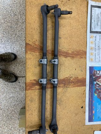 Finished steering links. Used Slip Plate on the links.