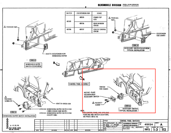 Accesory Switch Diagram #2