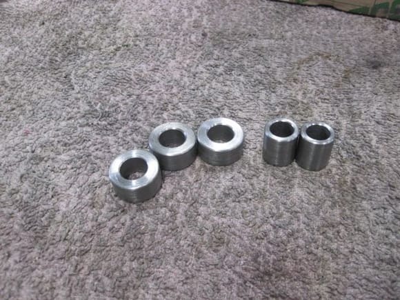Spacers for PS pump and timing bracket.