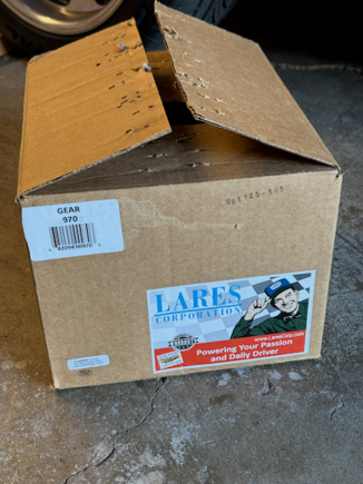 Installed a Lares 970 reman unit 3.25 turns lock-to-lock (approx 13:1 ratio vs. the stock 16:1).