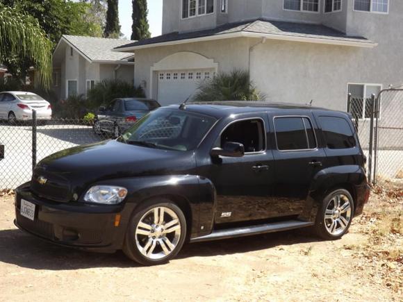 HHR. Lots of horses, good torque, comfortable and it corners like a go kart. Fun to drive. It goes from 45 mph to over 110 mph so fast the wife doesn't have time to scream slow down, grab for anything or stomp on the imaginary brake pedal on her side!