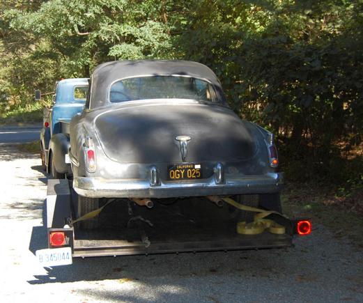 Olds on trailer 9 23 12