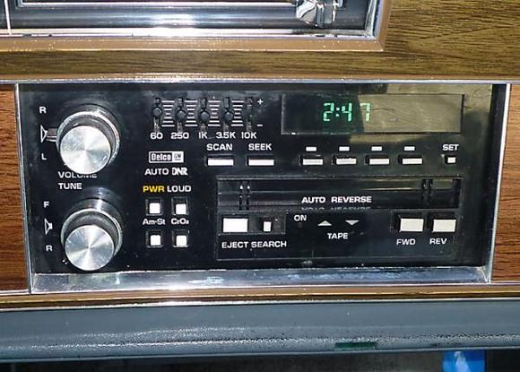 It doesn't look like it, but this is the tippity-top-of-the-line audio system offered in '89. Seriously!