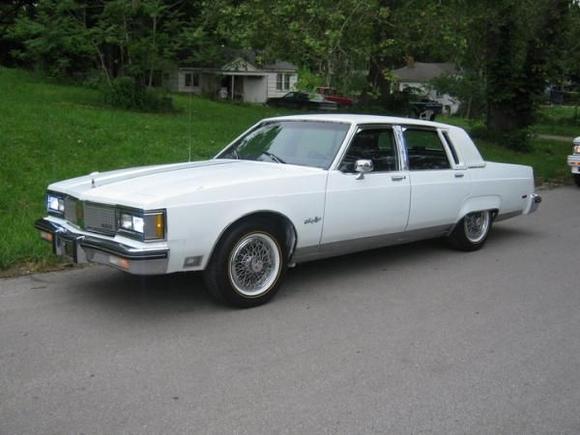 My 1983 Olds 98 Regency Brougham