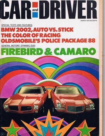 C&amp;D March1970 COVER