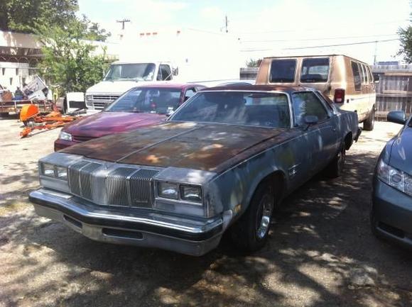 My 76 Cutlass Brougham