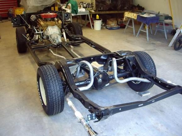 The frame is all rebuilt all new suspension parts, motor completely rebuilt.