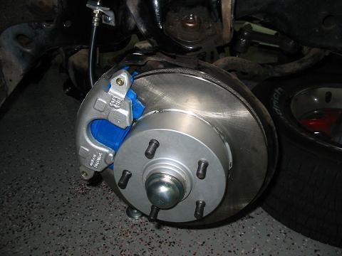 caliper re-installed